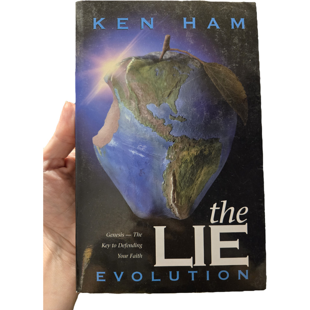 The Lie Evolution Ken Ham 2001 Master Books Softcover 21 Printing Trad Religion